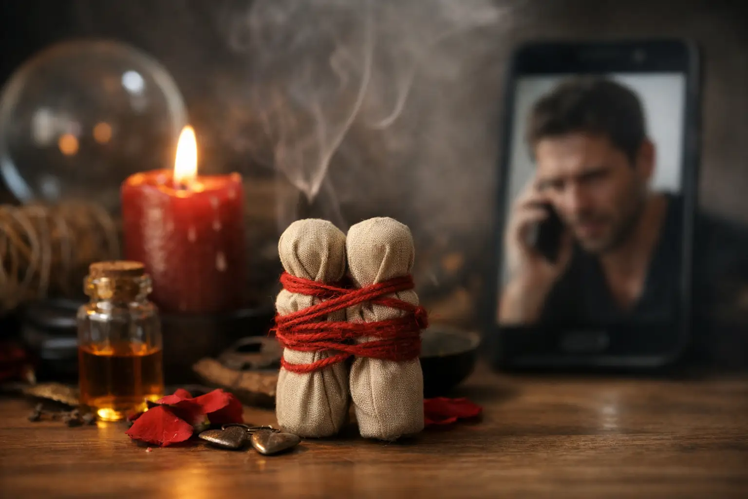 Amarre de amor ante una situación de distanciamiento