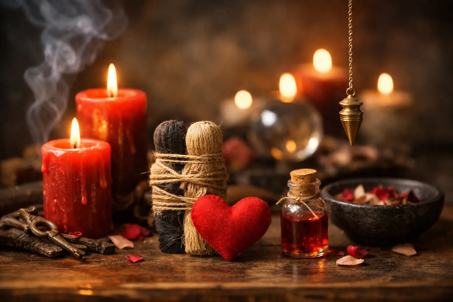 Amarres de amor para situaciones sentimentales